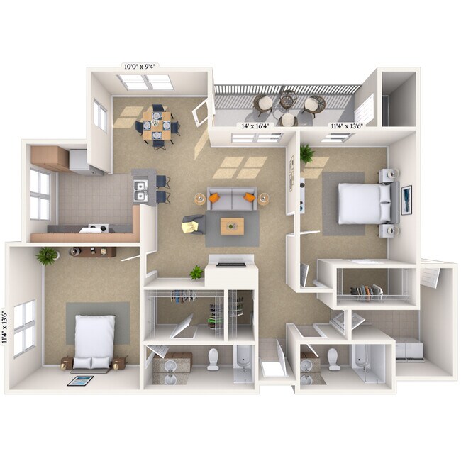 Washington Sq. 07728 floor plan